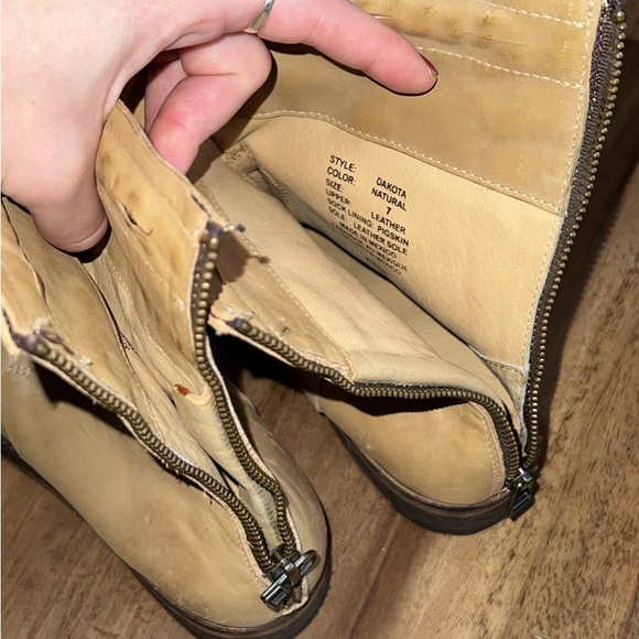 Free people leather ankle boots - Picture 3 of 6